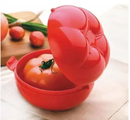 Contenedor para tomates frescos de 0,66 lb de Plasutil | Soporte para refrigerador para vegetales, cebollas, ajos y tomates | Sin BPA 4895