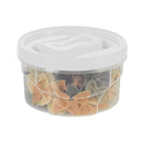 Food Container with Screw Lid 47.3 Fl oz Clic Plasutil | BPA-Free Plastic Meal Prep Set Plasutil 2833