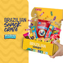 Snack Crate Brazilian Corner, Varieties of Famous Sweet Treats, Chocolates and Candies