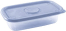 3 Pieces Rectangular Plastic Meal Prep Set | BPA-Free Food Storage Container with Pop Lid Plasutil