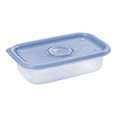 18 Pieces Rectangular Plastic Meal Prep Set | BPA-Free | Food Storage Container with Pop Lid Plasutil