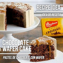 BISCOITO WAFER CHOCOLATE 142G BAUDUCCO