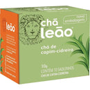 CHÁ CAPIM CIDREIRA EM SACHÊS CAIXA 10G LEÃO