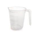 Plastic Graduated Measuring and Mixing Pitcher 1 Liter Plasutil | Pouring Cups, Measure & Mix Paint, Resin, Epoxy, Kitchen Cooking Baking Ingredients | BPA-Free 350