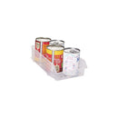6 Pack Stackable Storage Bins for Pantry Plasutil | Open Front Plastic Storage Basket for Organizing Kitchen, Bathroom | Closet & Bathroom Essentials