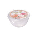 Vegetable / Fruit Storage Containers Bundle for Refrigerator Plasutil | Lemon Tomato Garlic Onion Shaped & Garlic Crusher Food Storage | Containers with Lids | Pack of 6