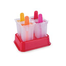 Molde de Plástico para Helados Infantiles para Paletas Rellenas 4 unidades Plasutil | Paletas Multicolor | Libre de BPA 6527