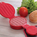 Prensa para hamburguesas Plasutil | Set de prensa para carne para hacer hamburguesas rellenas | Libre de BPA 6772