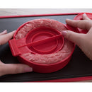 Prensa para hamburguesas Plasutil | Set de prensa para carne para hacer hamburguesas rellenas | Libre de BPA 6772