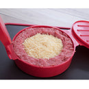 Prensa para hamburguesas Plasutil | Set de prensa para carne para hacer hamburguesas rellenas | Libre de BPA 6772