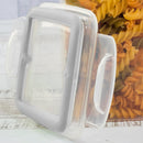 Food Storage Container for Fridge 64.24 fl oz Hermetic Closure Plasutil | BPA Free Plastic Refrigerator