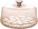 Plasutil Vintage Cake Tray with Lid and Cheese Storage Container | 2 Pieces | BPA Free