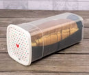 Contenedor para pan de molde con cajón | Panera de plástico sin BPA | Heart Plasutil 5610