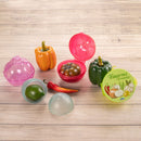 Contenedor para tomates frescos de 0,66 lb de Plasutil | Soporte para refrigerador para vegetales, cebollas, ajos y tomates | Sin BPA 4895