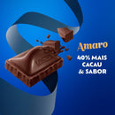 Amaro Dark Chocolate Bars, 40% Cocoa, 2.82 oz per Bar, 3 lb Box, Rich Flavor, Smooth Texture