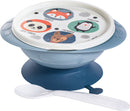 Plasutil 11-piece BPA-Free Baby Feeding Set | Includes Training Cup, Warm Plate with Suction, Bowl & Lid, Dispenser, Baby Snack Containers, Spoons and more (Animals - Blue)